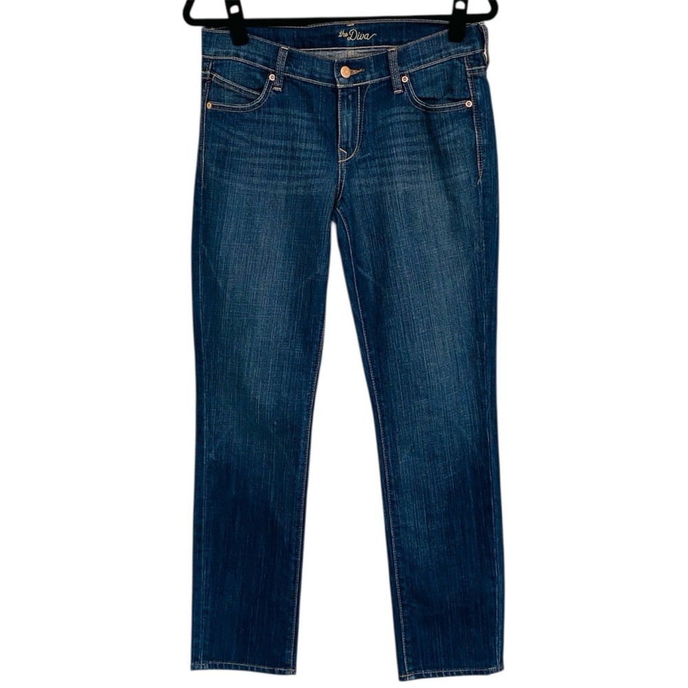 Old Navy The Diva Jeans Women’s 6 Short Medium Wash Stretch Denim